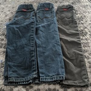 Little boys Wrangler Jeans 3 Pairs